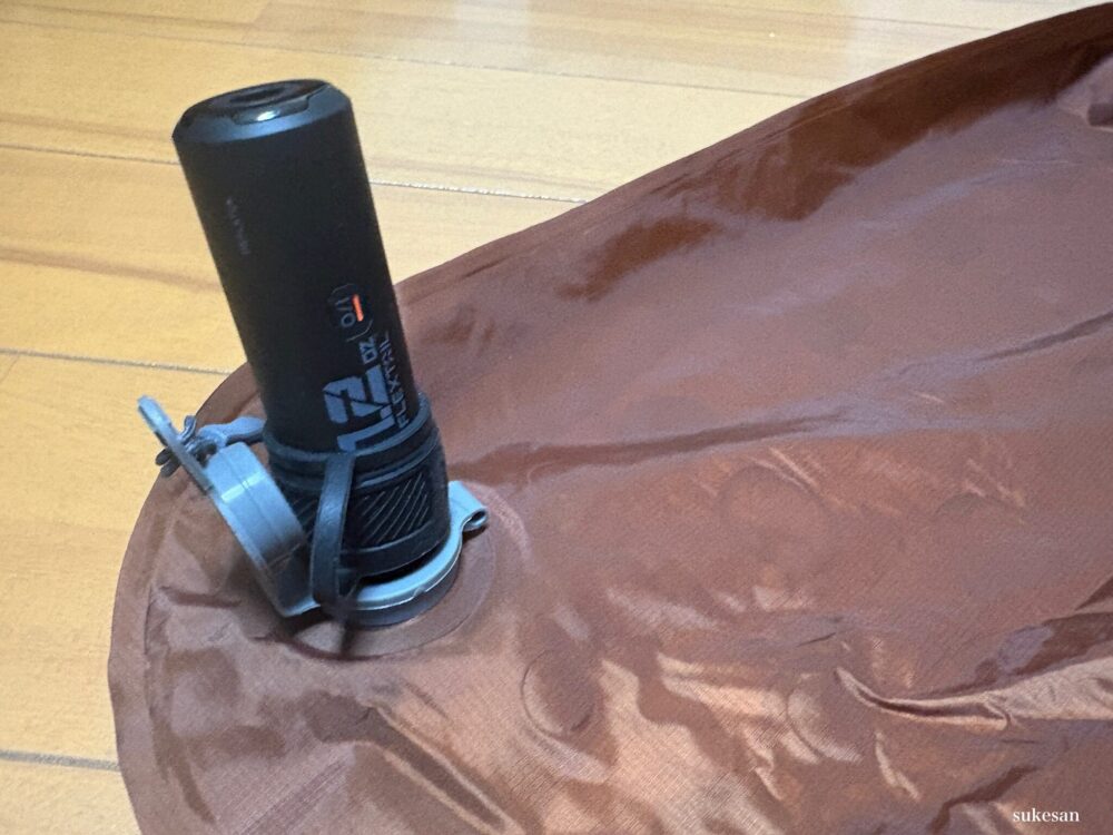 マットへのセットアップ